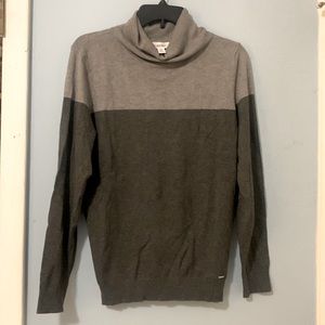 Calvin Klein grey turtle neck